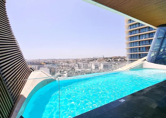 Apartment Panorama 20th Floor With Magnificent Views Saint Julian's